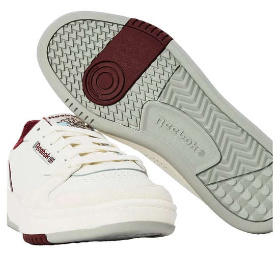 Reebok Unisex leren pumps voor volwassenen (Krijt/Grijs) - Image 4