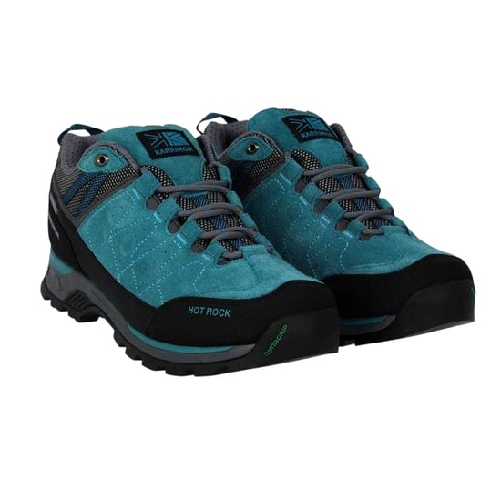 Karrimor Womens/Ladies Hot Rock Suede Waterproof Walking Shoes (Teal) - Image 4