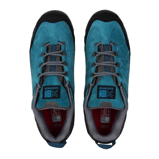 Karrimor Womens/Ladies Hot Rock Suede Waterproof Walking Shoes (Teal) - Image 5