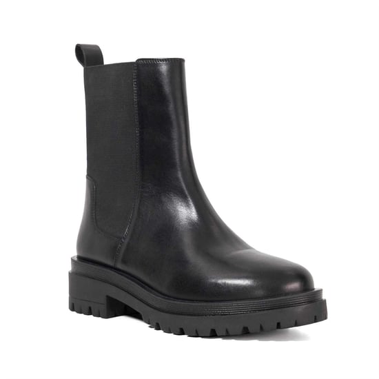 Dune London Womens/Ladies Leather Chunky Sole Chelsea Boots (Black) - Image 2