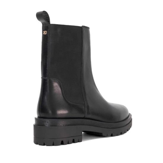 Dune London Womens/Ladies Leather Chunky Sole Chelsea Boots (Black) - Image 3