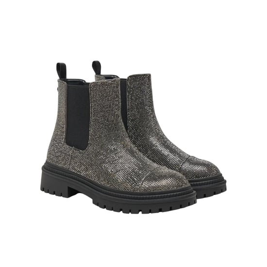 Steve Madden Womens/Ladies Moonlit Chelsea Boots (Pewter) - Image 1