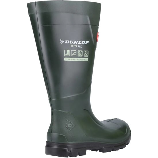 Dunlop Unisex Adult Terra Pro Wellington Boots (Green) - Image 2