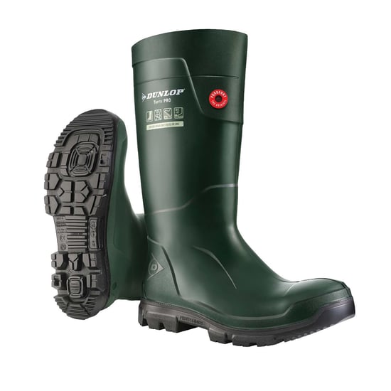 Dunlop Volwassen uniseks TerraPRO Purofort Wellington Laarzen (Groen) - Image 1