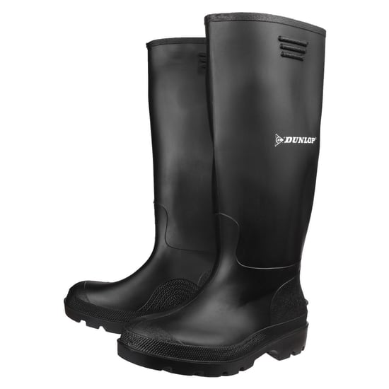 Dunlop 380PP Pricemaster Unisex Wellington Boots (Black) - Image 6