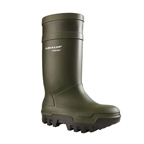 Dunlop Volwassenen Unisex Purofort Thermo Plus Full Safety Wellies (Groen) - Image 1
