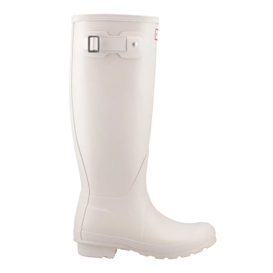 Hunter Womens/Ladies Original Tall Wellington Boots (White) - Image 1