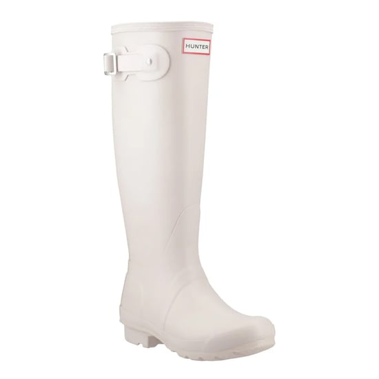 Hunter Womens/Ladies Original Tall Wellington Boots (White) - Image 4