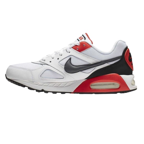 Nike Heren Air Max Leer Sneakers (Wit/Zwart/Rood) - Image 3