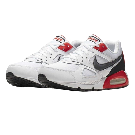 Nike Heren Air Max Leer Sneakers (Wit/Zwart/Rood) - Image 4