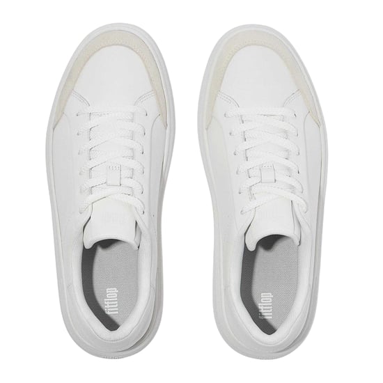 Fit Flop Womens/Ladies Leather Platform Trainers (Urban) - Image 3