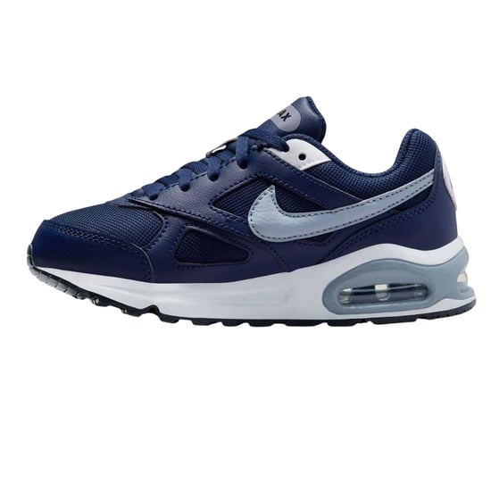 Nike Air Max-schoenen van leer voor jongens (Marine/Grijs) - Image 3