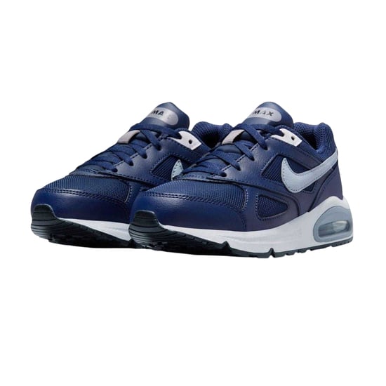 Nike Air Max-schoenen van leer voor jongens (Marine/Grijs) - Image 5