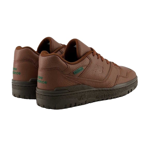 New Balance Dames/Dames 550 Leren Laaggesneden Trainers (Eiken) - Image 2