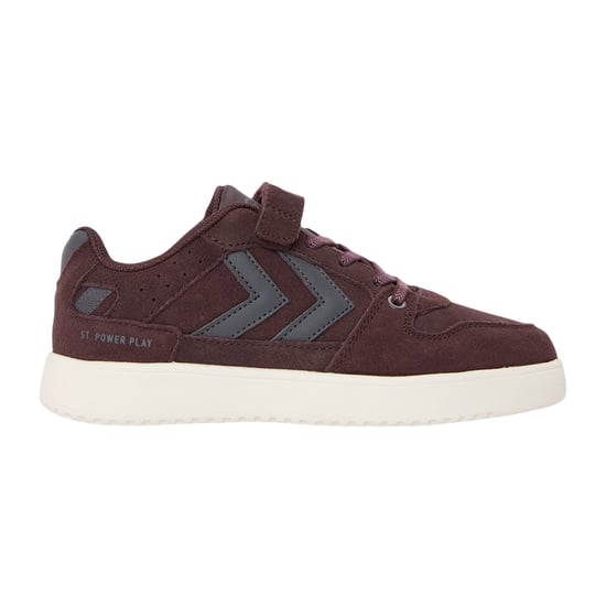 Hummel Childrens/Kids Power Suede Shoes (Fudge) - Image 1