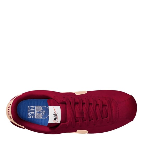 Nike Womens/Ladies Cortez Suede Trainers (Team Red/Pink) - Image 4