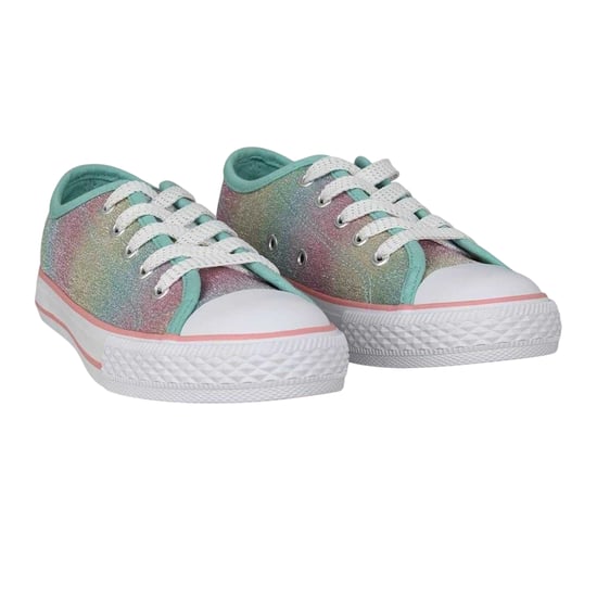 SoulCal Childrens/Kids Classic Canvas Trainers (Rainbow) - Image 5