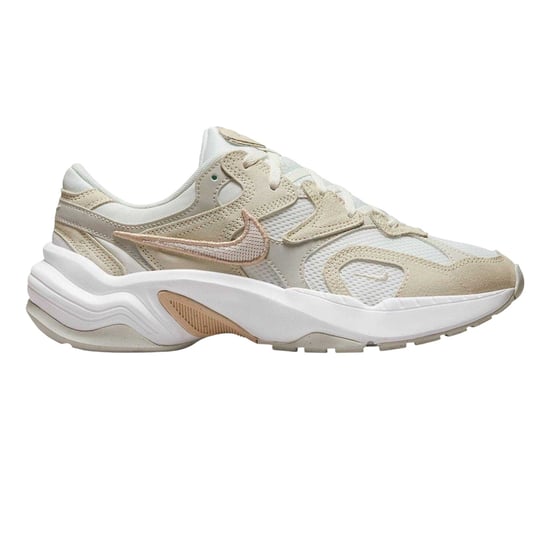 Nike Dames/Dames Al8 Suède Hoge Zool Trainers (Gebroken Wit/Bot) - Image 1