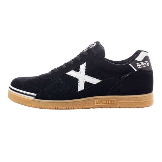Munich Heren G3 Profit Futsal Plat zaalvoetbalschoenen (Zwart, Wit) - Image 2