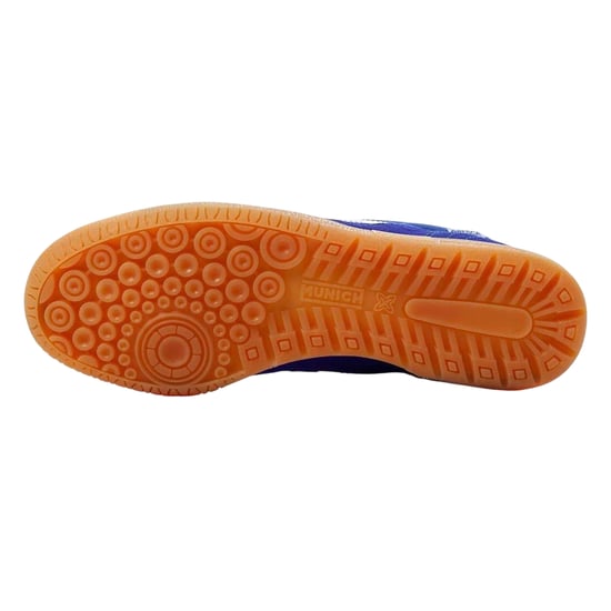 Munich Gresca Signature voetbalschoenen voor binnen met verstevigde neus voor heren (Blauw/Wit) - Image 3