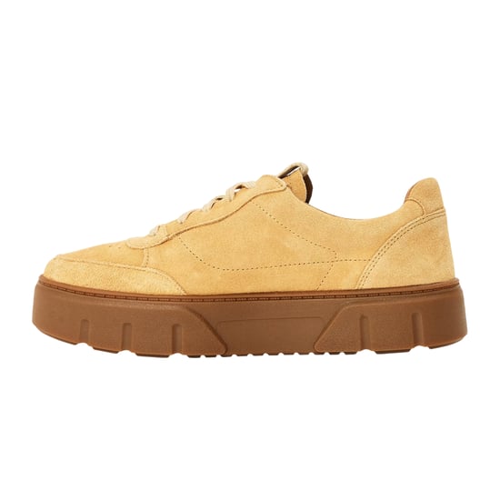 Timberland Dames/Dames Laurel Platform Trainers (Medium Beige) - Image 2