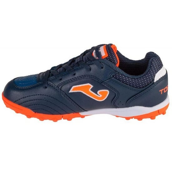Joma Childrens/Kids Top Flex 2433 Football Artificial Ground Football Boots (Navy Blue/Orange) - Image 2
