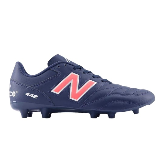 New Balance Mens Synthetic Firm Ground Football Boots (Navy/Red) - Image 1