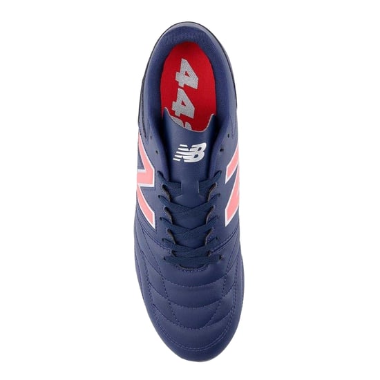 New Balance Mens Synthetic Firm Ground Football Boots (Navy/Red) - Image 3