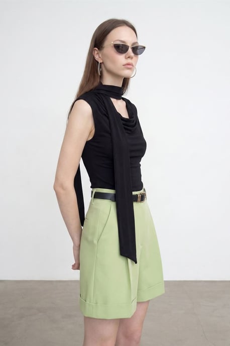 Mouwloze Coltrui Jersey Blouse - Image 2