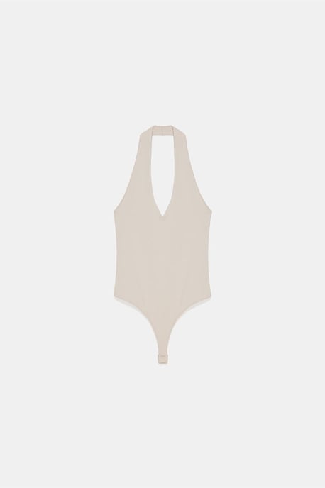 Halter-neck cut-out bodysuit - Image 6