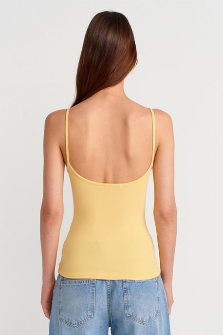 Ribbed Sleeveless Slim Fit Blouse - Image 2