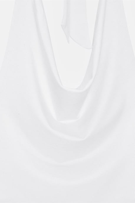 Mouwloze Blouse met Kraag en Strik - Image 6