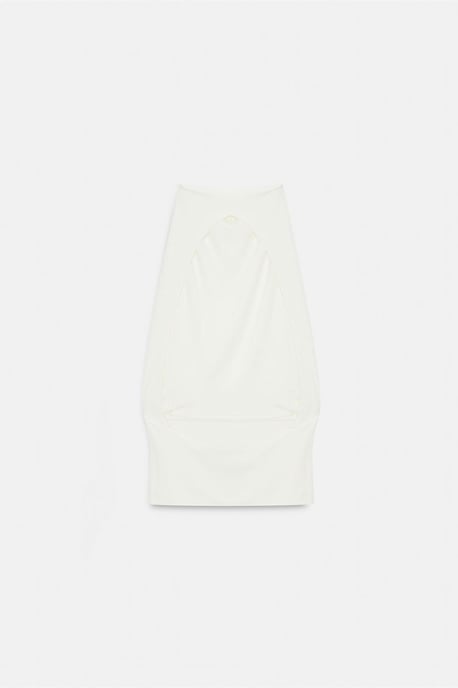 Fitted Sleeveless Cowl Neck Blouse - Image 6