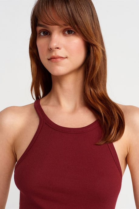 Ribbed Cotton Sleeveless Cami Blouse - Image 3