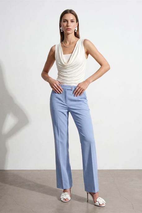 Mouwloze Coltrui Jersey Blouse - Image 4