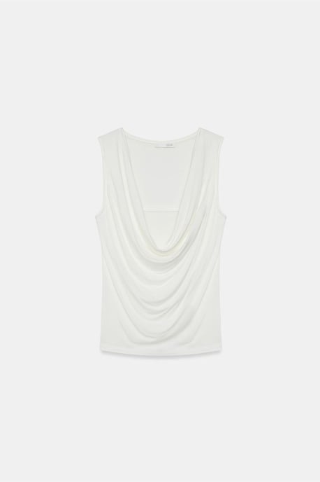 Mouwloze Coltrui Jersey Blouse - Image 6