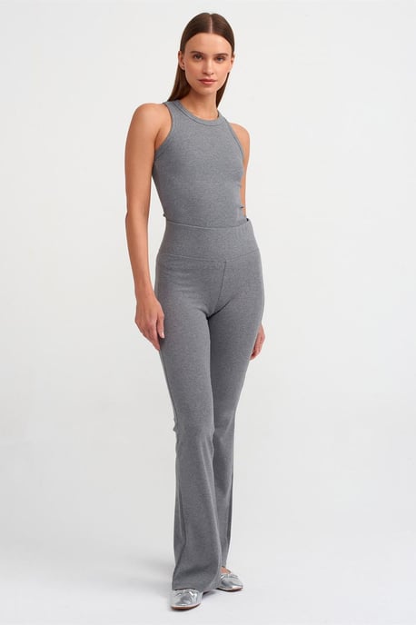 Ribbade Halterneck ärmlös Blus - Image 4