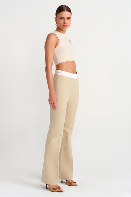 Randig Bomull Cropped Top - Image 4