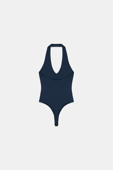 Halter-neck cut-out bodysuit - Image 6