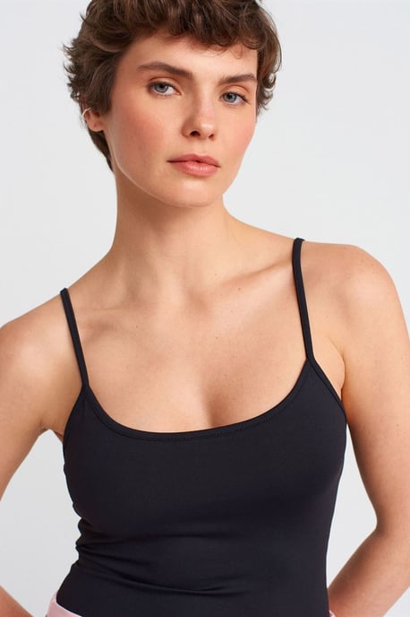 Slim Fit Mouwloze Cami Blouse - Image 4