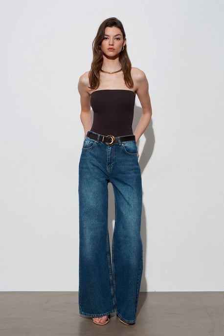 Mouwloze Slim-Fit Jersey Blouse - Image 4
