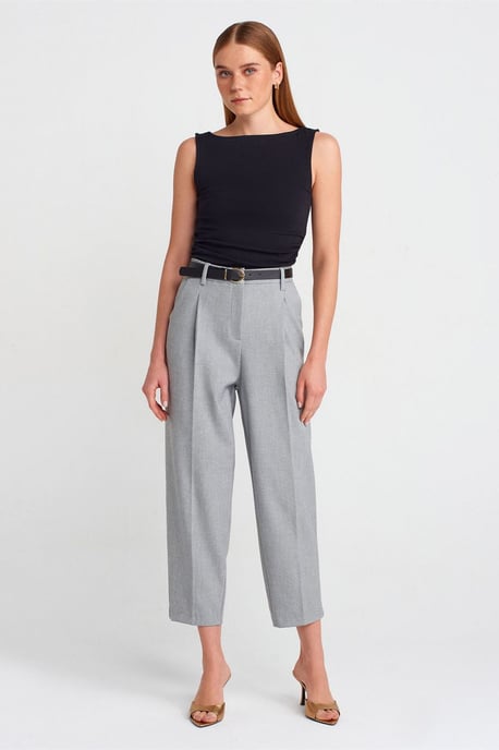 Mouwloze Boothals Jersey Blouse - Image 4
