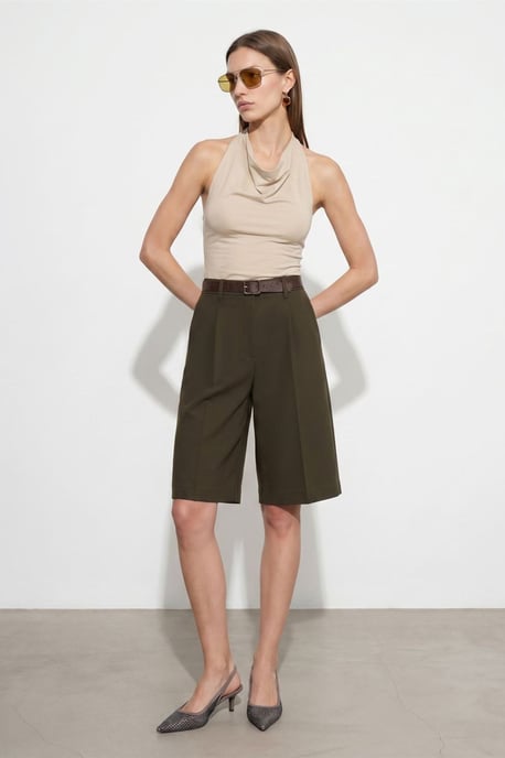 Mouwloze Blouse met Col en Strik - Image 3