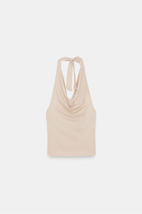 Mouwloze Blouse met Col en Strik - Image 5