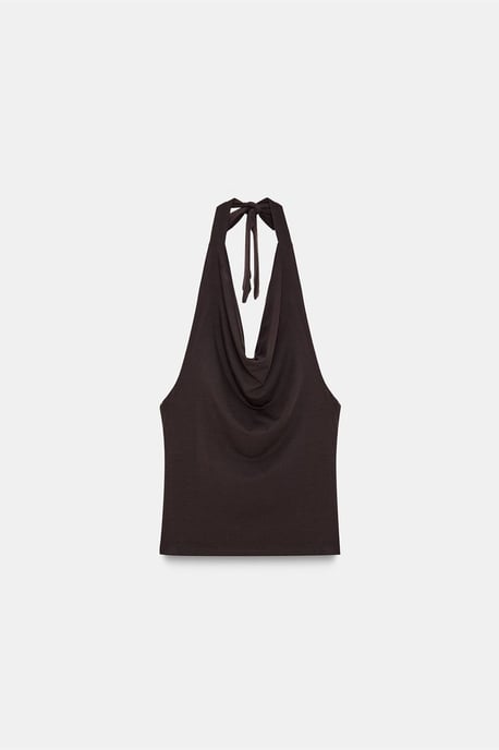 Sansmouwe Blouse met Ceintuur en Col - Image 6