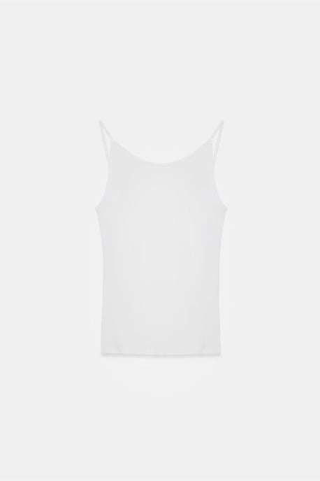 Ribbade ärmlösa toppblus - Image 5