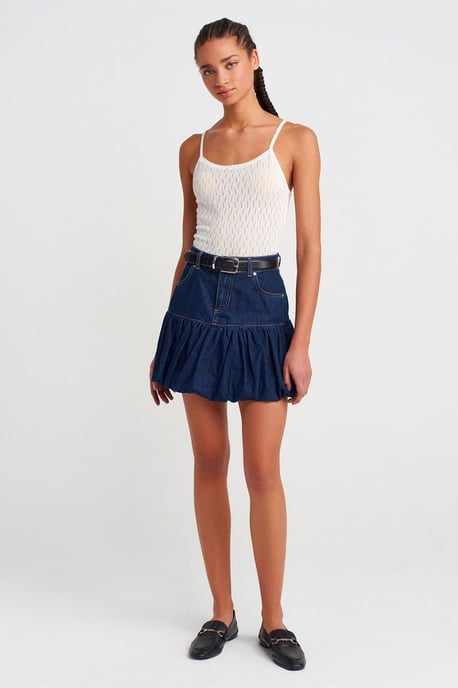 Gelaagde Crop Cami Blouse met Strikdetail - Image 4