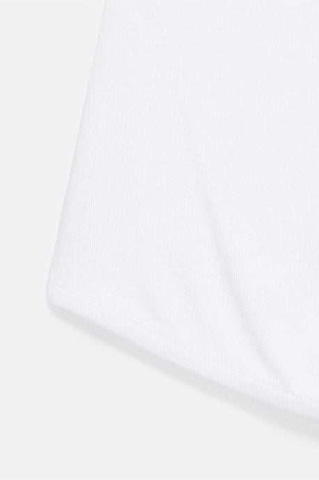 Dames Strapless Crop Bandeau Top - Image 6