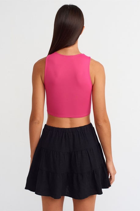 Slim Fit Crop Top - Image 2