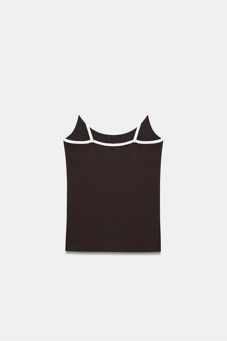 Färgstark Randig Ärmlös Blus - Image 6